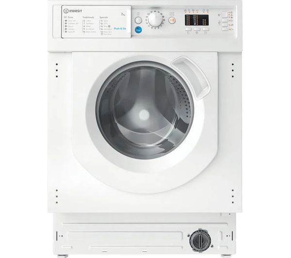 TieDex UK INDESIT BI WMIL 71252 UK N Integrated 7 kg 1200 Spin Washing Machine