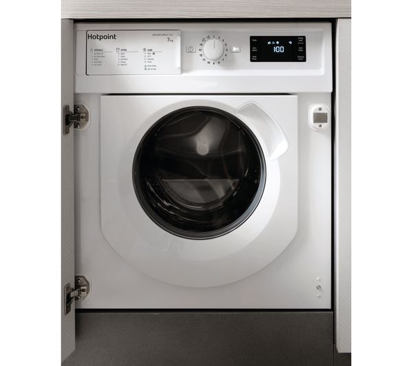 TieDex UK HOTPOINT BI WMHG 71483 UK N Integrated 7 kg 1400 Spin Washing Machine