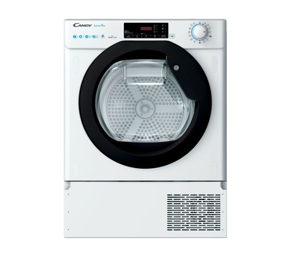 TieDex UK CANDY BCTD H7A1TBE-80 WiFi-enabled Integrated 7 kg Heat Pump Tumble Dryer