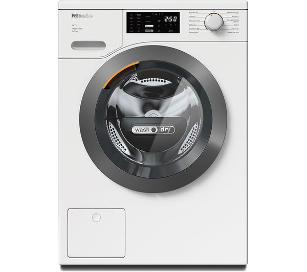 TieDex UK MIELE WT1F WTD160 WCS WiFi-enabled 8 kg Washer Dryer - White