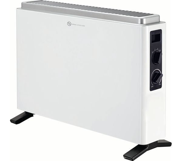 TieDex UK ESSENTIALS C20CHW21 Portable Convector Heater - White