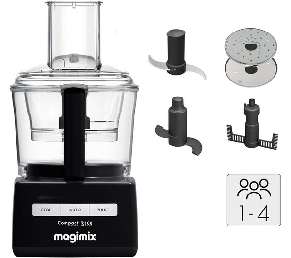 TieDex UK MAGIMIX C3160 Food Processor - Black