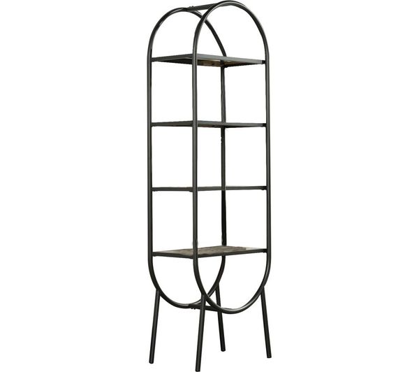 TieDex UK TEKNIK Boulevard Cafe Oval Bookcase - Black