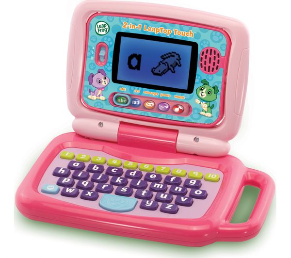 TieDex UK LEAPFROG 2-in-1 LeapTop Touch Laptop - Pink