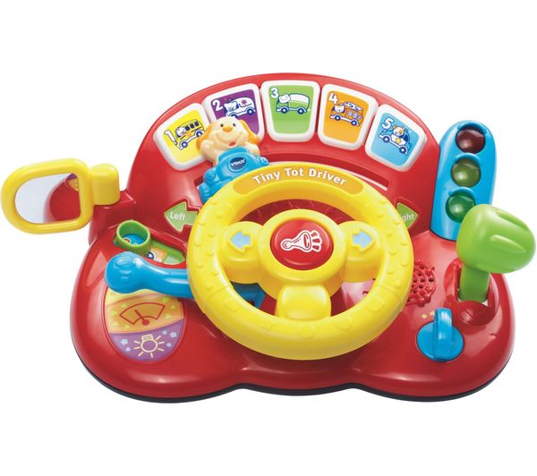 TieDex UK VTECH Baby Tiny Tot Driver Toy