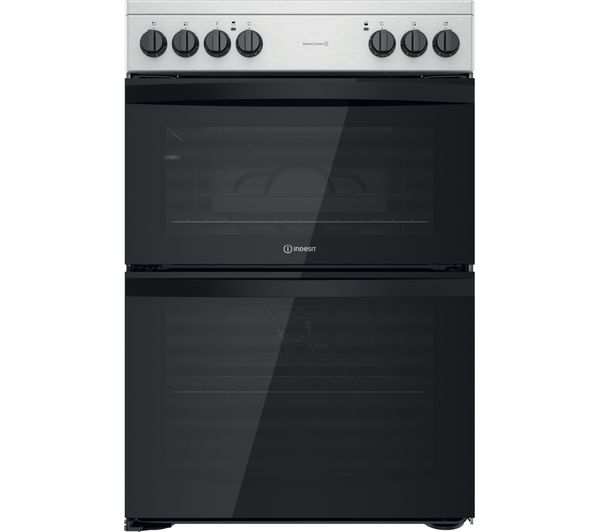 TieDex UK INDESIT ID67V9HCCX/UK 60 cm Electric Ceramic Cooker - Stainless Steel