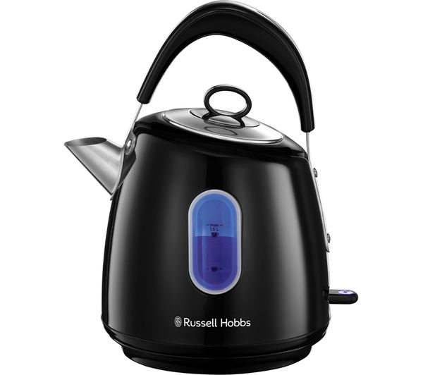 TieDex UK RUSSELL HOBBS Stylevia 28131 Traditional Kettle - Black