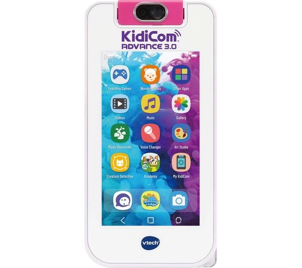 TieDex UK VTECH KidiCom Advance 3.0 Kids Phone - Pink