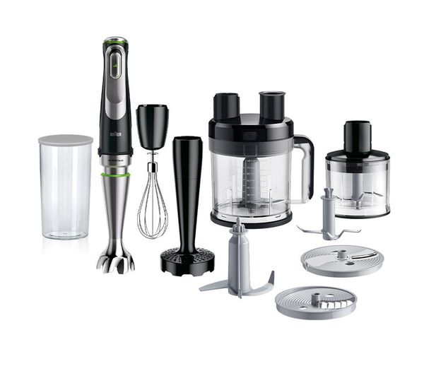 TieDex UK BRAUN MultiQuick 9 MQ9187XLI Hand Blender - Black