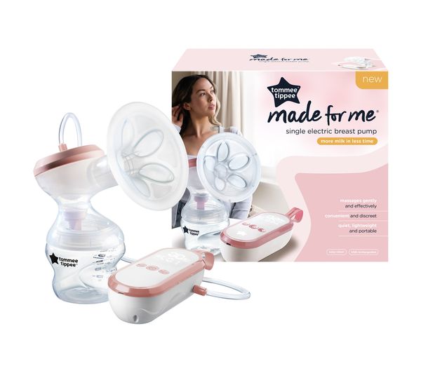 TieDex UK TOMMEE TIPPEE Made for Me Electric Breast Pump - White