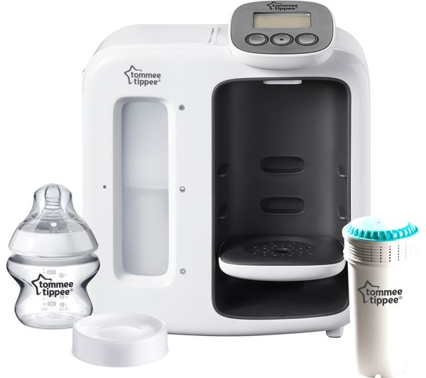 TieDex UK TOMMEE TIPPEE Perfect Prep Day & Night Baby Bottle Maker - White