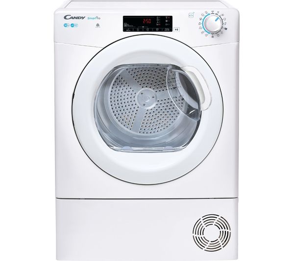 TieDex UK CANDY Smart Pro CSOE C10TG WiFi-enabled 10 kg Condenser Tumble Dryer - White