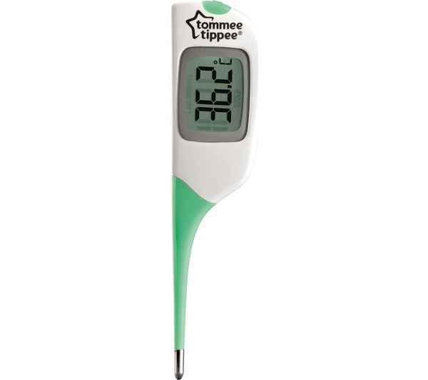 TieDex UK TOMMEE TIPPEE Digital 2-in-1 Pen Thermometer - White & Green