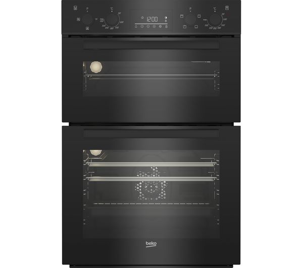 TieDex UK BEKO RecycledNet BBDF22300B Electric Double Oven - Black