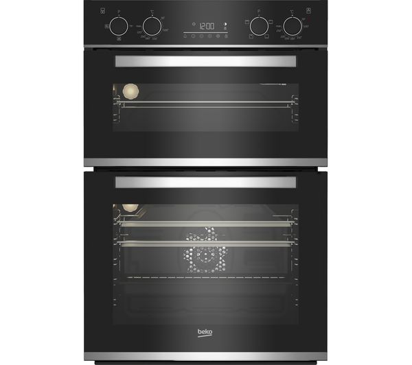 TieDex UK BEKO Pro RecycledNet BBXDF25300X Electric Double Oven - Stainless Steel