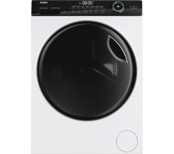 TieDex UK HAIER I-Pro Series 5 HW90-B14959U1-UK WiFi-enabled 9 kg 1400 Spin Washing Machine - White