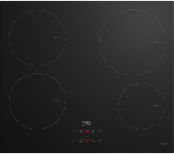 TieDex UK BEKO Pro HII64400MT 58 cm Electric Induction Hob - Black