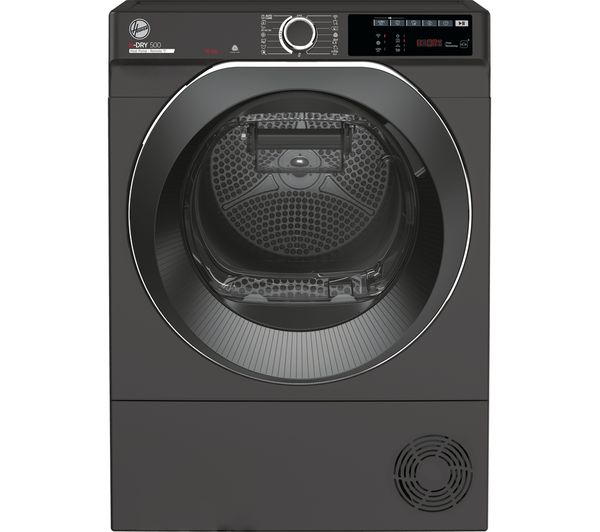 TieDex UK HOOVER H-Dry 500 NDE H10A2TCBER WiFi-enabled 10 kg Heat Pump Tumble Dryer - Graphite