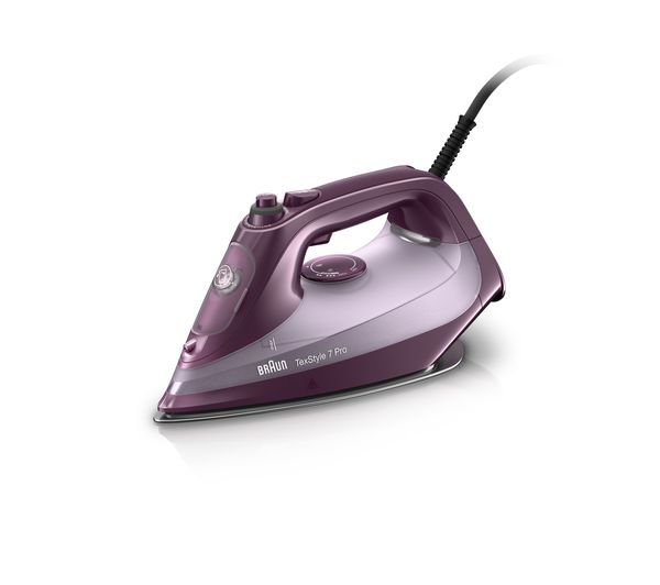 TieDex UK BRAUN TexStyle 7 SI7181VI Steam Iron - Purple