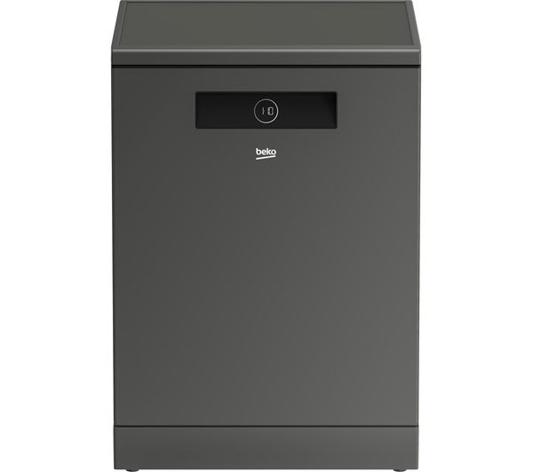 TieDex UK BEKO Pro Fast45 CornerIntense BDEN38640FG Full-size Dishwasher - Graphite