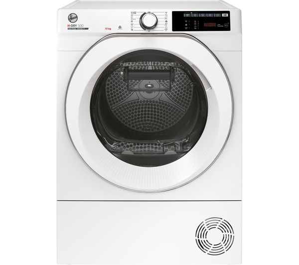 TieDex UK HOOVER H-Dry 500 NDE H10A2TCE WiFi-enabled 10 kg Heat Pump Tumble Dryer - White