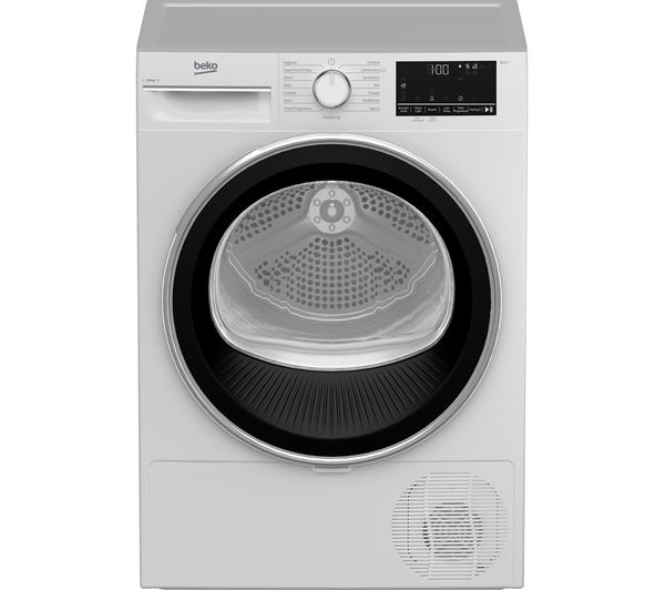 TieDex UK BEKO Pro B3T41011DW 10 kg Condenser Tumble Dryer - White