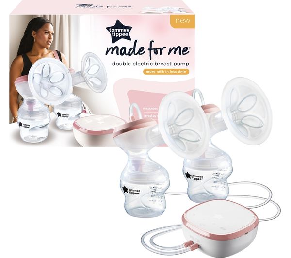 TieDex UK TOMMEE TIPPEE Made for Me Double Electric Breast Pump - White