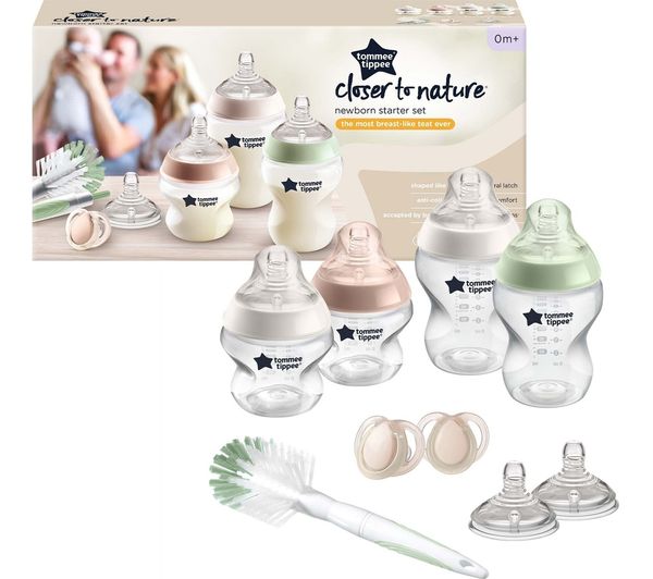 TieDex UK TOMMEE TIPPEE Bottle Starter Kit - Clear