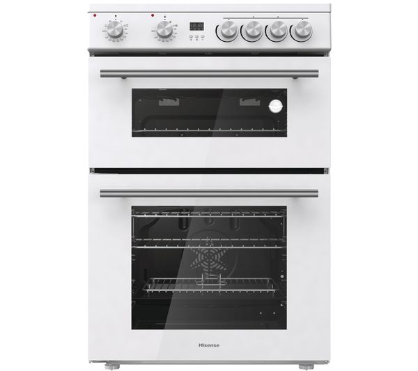 TieDex UK HISENSE HDE3211BWUK 60 cm Electric Ceramic Cooker - White