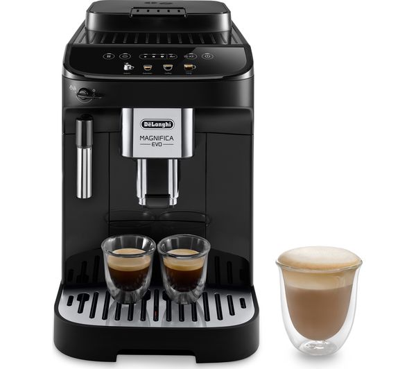 TieDex UK DELONGHI Magnifica Evo ECAM290.21.B Bean to Cup Coffee Machine - Black