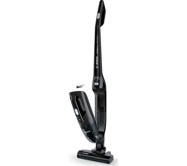 TieDex UK BOSCH Serie 2 ProClean Ready'y BCHF220GB Cordless Vacuum Cleaner - Black