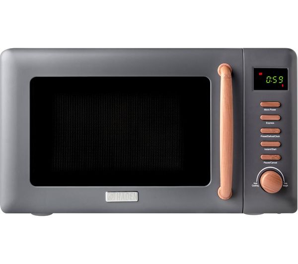 TieDex UK HADEN Dorchester 201324 Solo Microwave - Pebble Grey