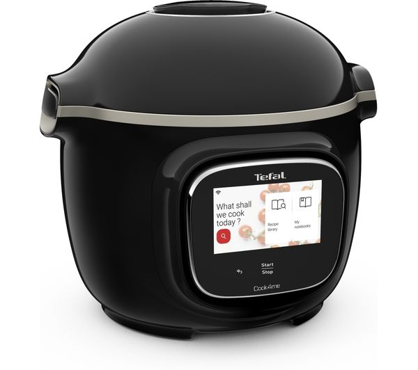 TieDex UK TEFAL Cook4me Touch CY912840 Smart Multicooker - Black