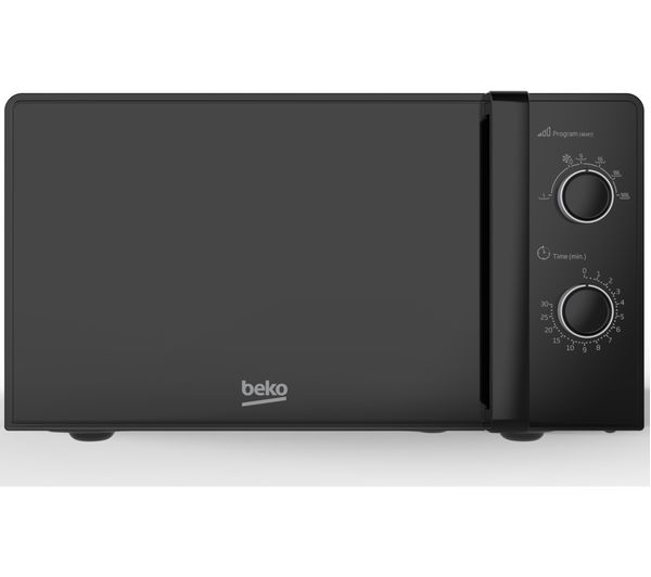 TieDex UK BEKO MOC20100BFB Compact Solo Microwave - Black