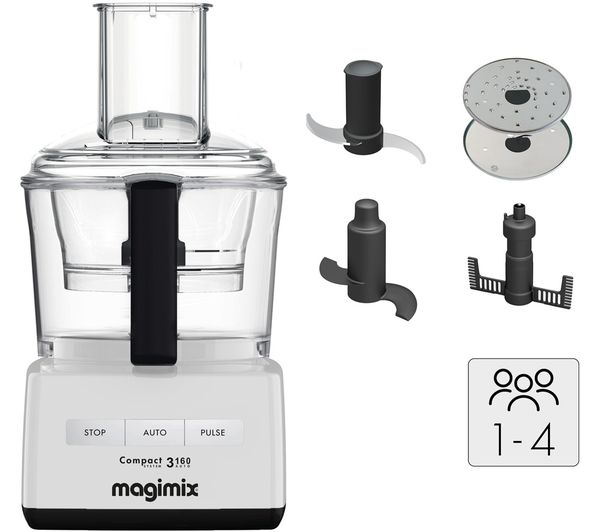 TieDex UK MAGIMIX CS 3160 Food Processor - White