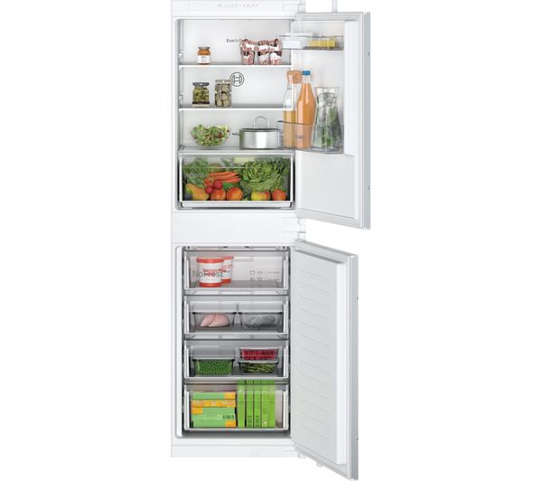 TieDex UK BOSCH Series 2 KIN85NSE0G Integrated 50/50 Fridge Freezer - Sliding Hinge