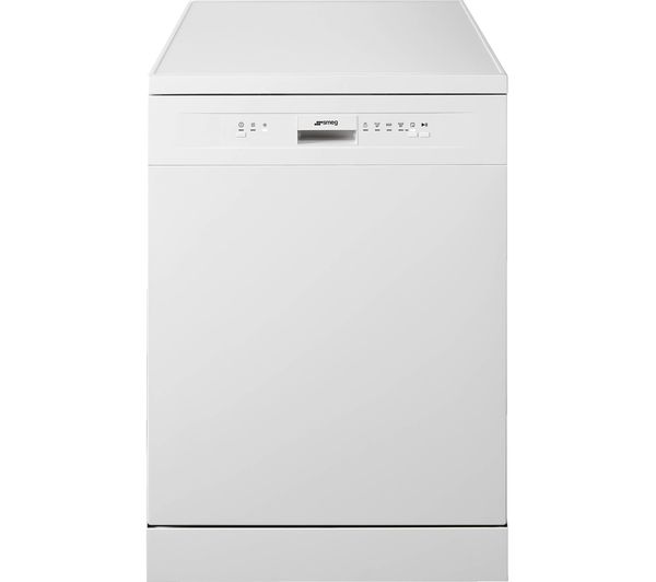 TieDex UK SMEG DFD211DSW Full-size Dishwasher - White