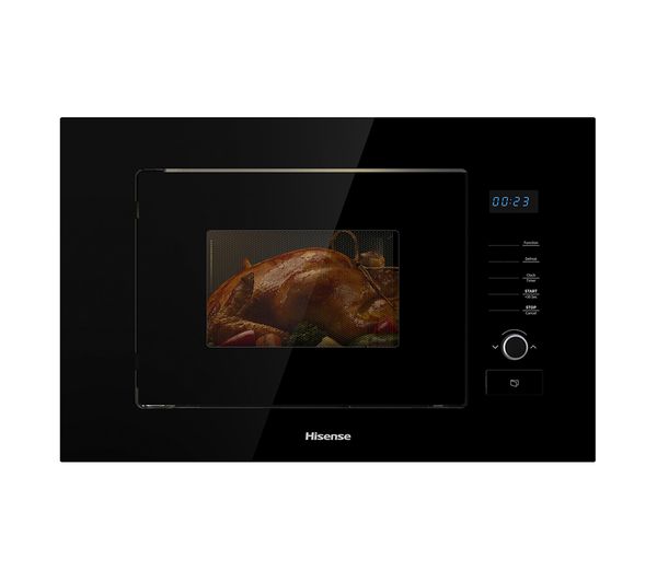 TieDex UK HISENSE HB20MOBX5UK Built-in Solo Microwave - Black