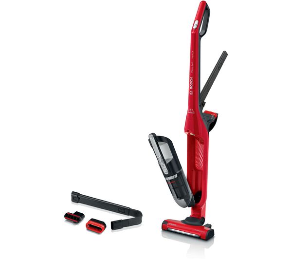 TieDex UK BOSCH Flexxo Serie 4 ProAnimal 2 in 1 BBH3ZOOGB Cordless Vacuum Cleaner - Red