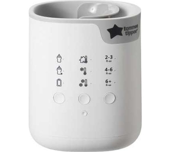 TieDex UK TOMMEE TIPPEE Bottle & Pouch Warmer - White