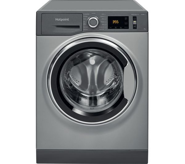 TieDex UK HOTPOINT ActiveCare NM11 846 GC A UK N 8 kg 1400 Spin Washing Machine - Graphite