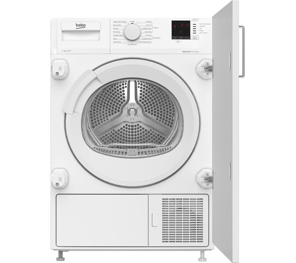 TieDex UK BEKO Pro DTIKP71131W Integrated 7 kg Heat Pump Tumble Dryer