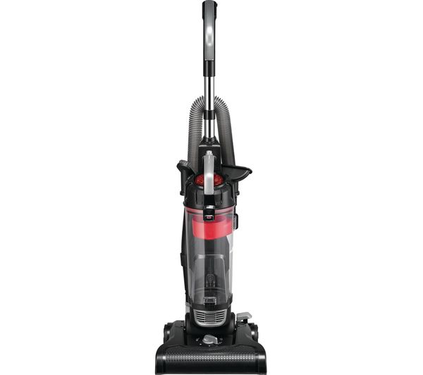 TieDex UK ESSENTIALS C400UVC22 Upright Bagless Vacuum Cleaner - Black & Red