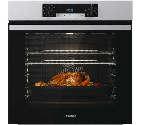 TieDex UK HISENSE BI62212AXUK Electric Steam Oven - Black & Stainless Steel