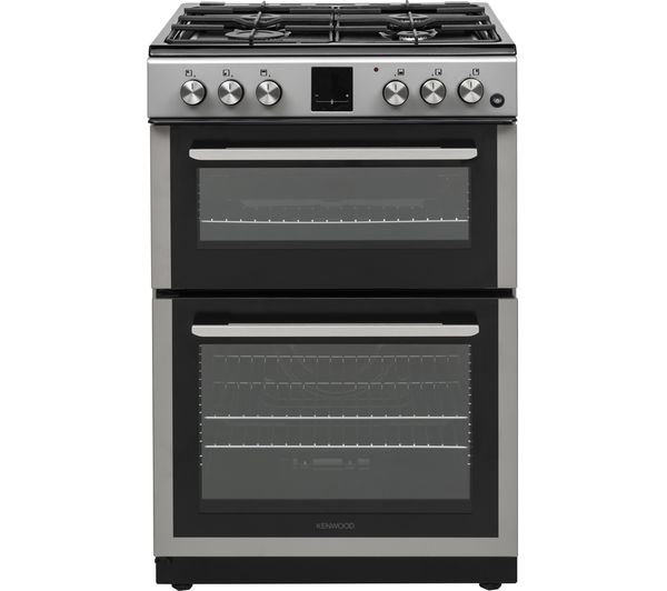 TieDex UK KENWOOD KDG606S22 60 cm Gas Cooker - Silver