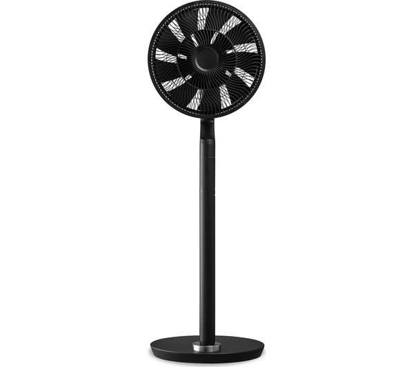 TieDex UK DUUX Whisper Flex Ultimate DXCF14UK 13.8" Smart Cordless Pedestal Fan - Black