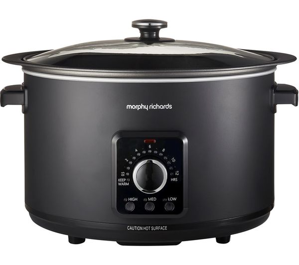 TieDex UK MORPHY RICHARDS Easy Time 461021 Slow Cooker - Black