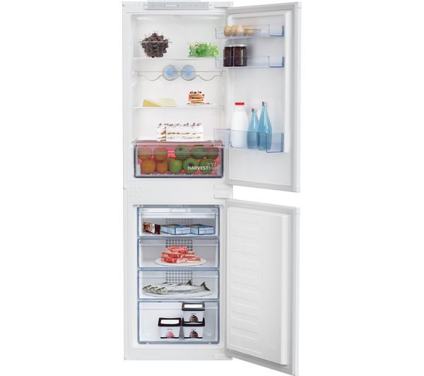 TieDex UK BEKO Pro HarvestFresh BCFD4V50 Integrated 50/50 Fridge Freezer - Sliding Hinge