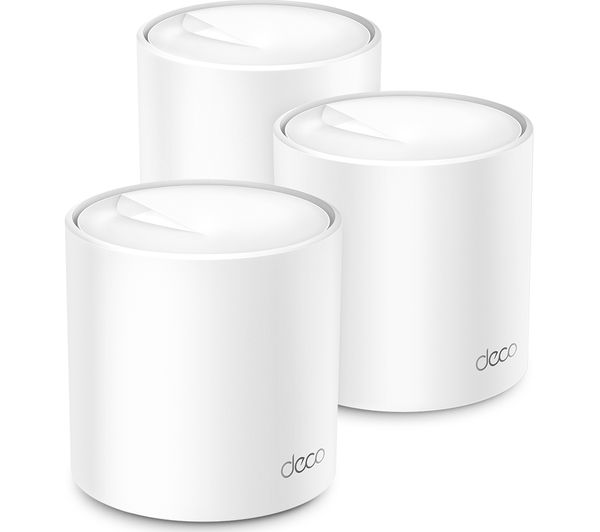 TieDex UK TP-LINK Deco X50 Whole Home WiFi System - Triple Pack