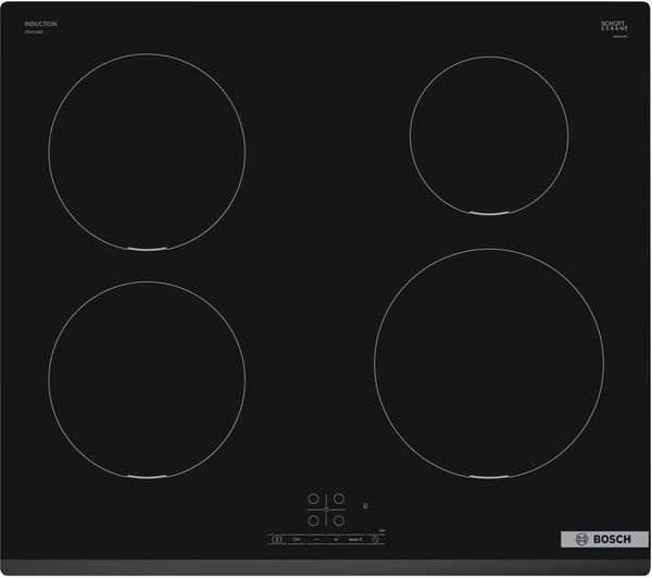 TieDex UK BOSCH Series 4 PIE631BB5E 59 cm Electric Induction Hob - Black